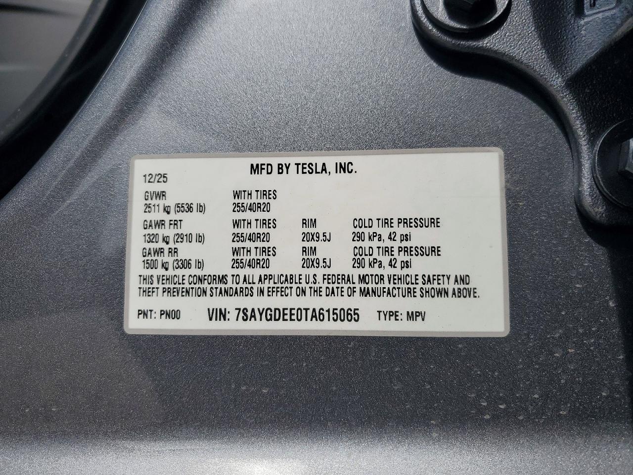 2026 TESLA MODEL Y