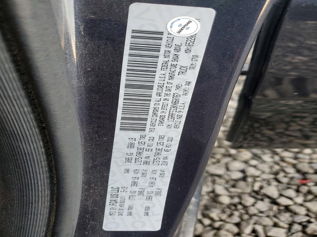 2019 RAM 1500