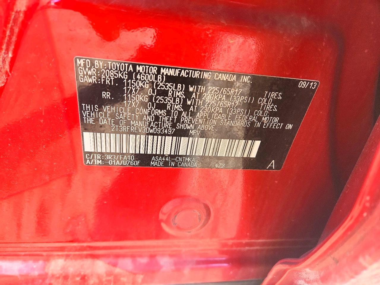 2013 TOYOTA RAV4