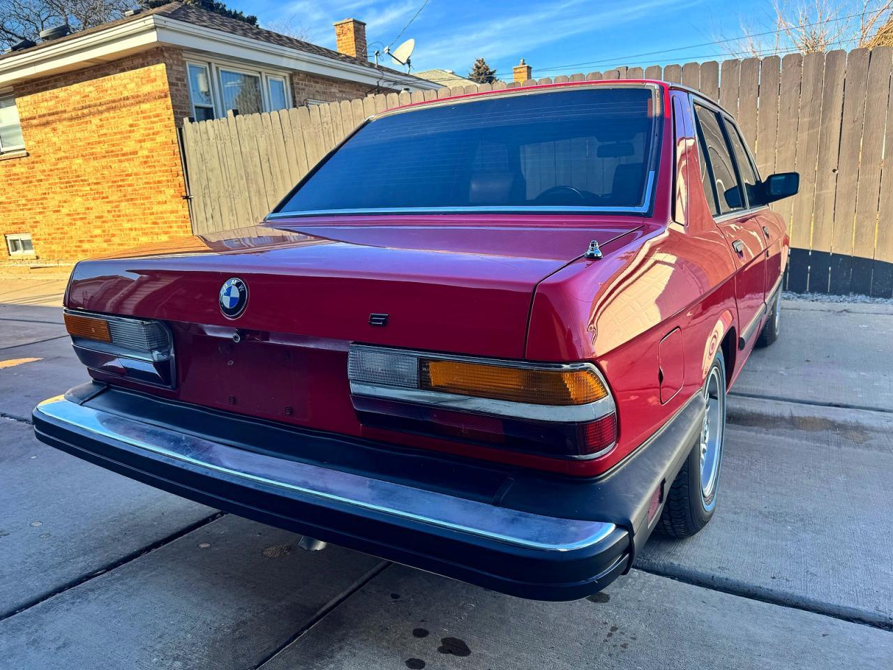 1985 BMW 5 series