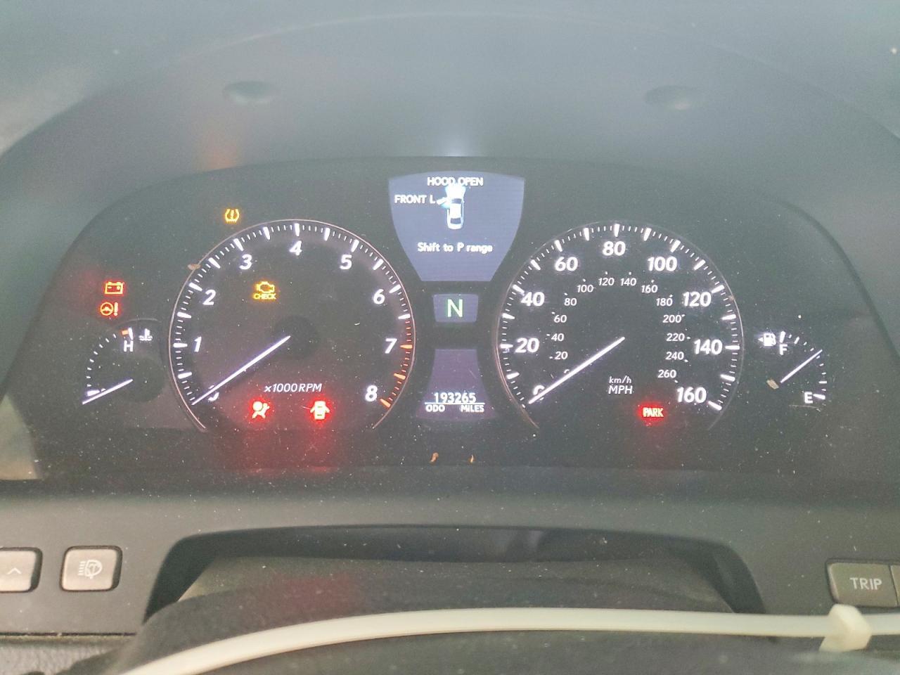 2007 LEXUS LS 460