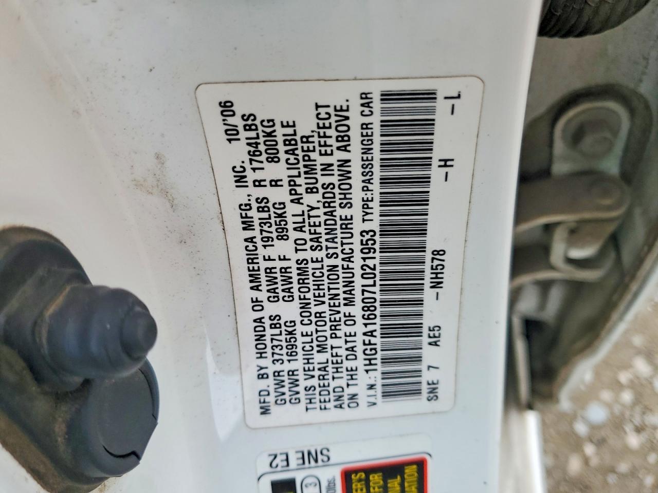 2007 HONDA CIVIC