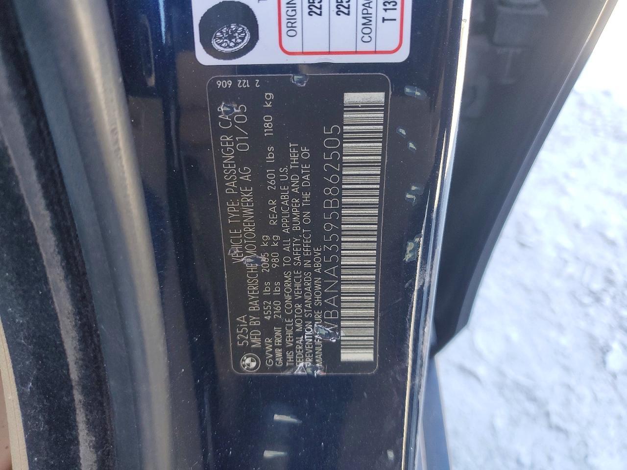2005 BMW 5 series