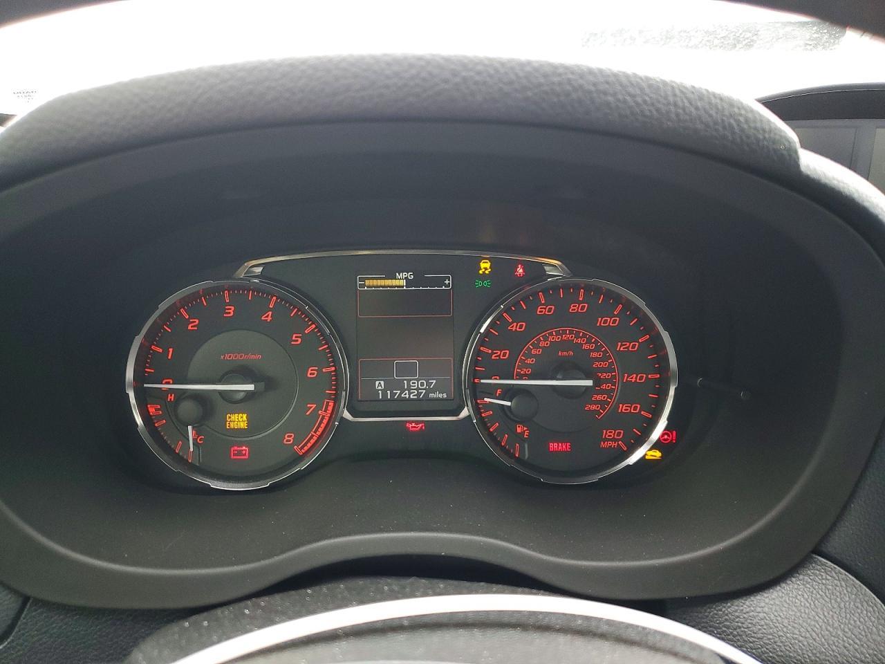 2015 SUBARU WRX