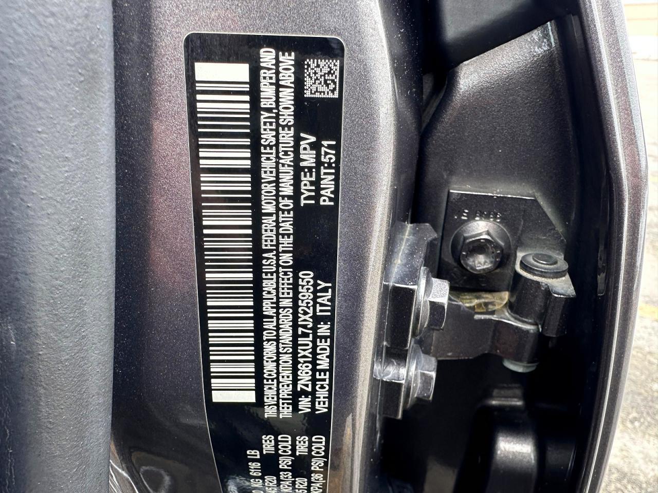 2018 MASERATI Levante