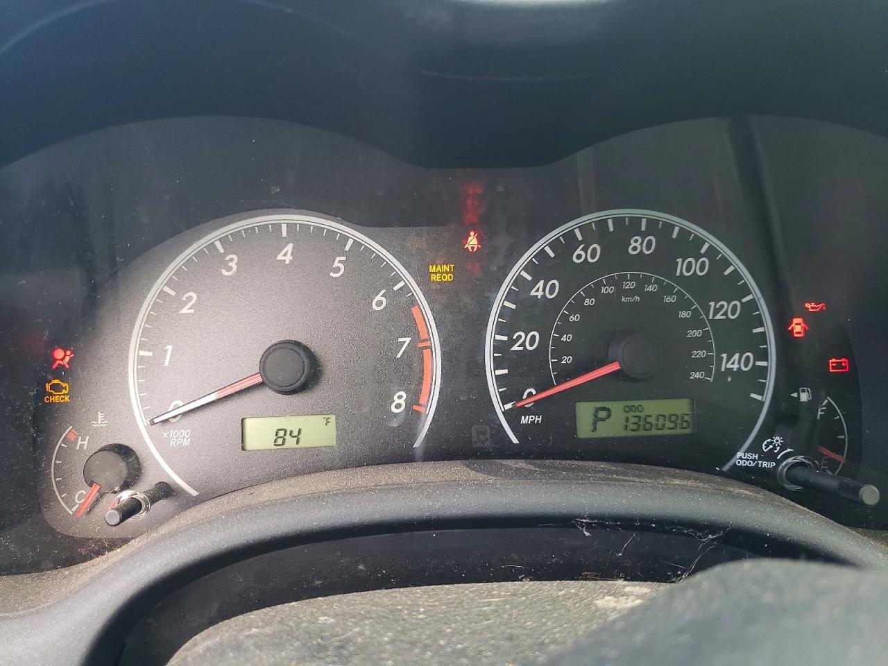 2012 TOYOTA COROLLA