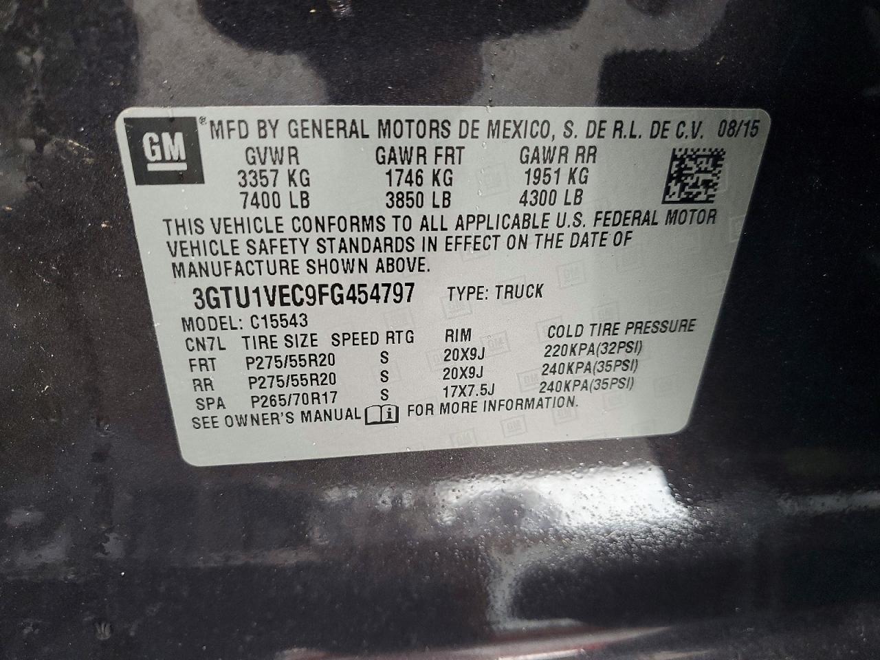 2015 GMC Sierra
