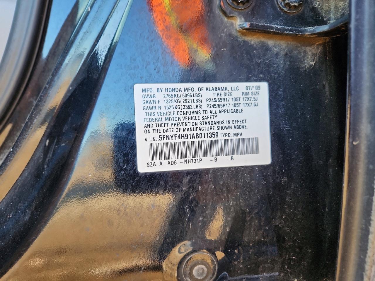 2010 HONDA PILOT
