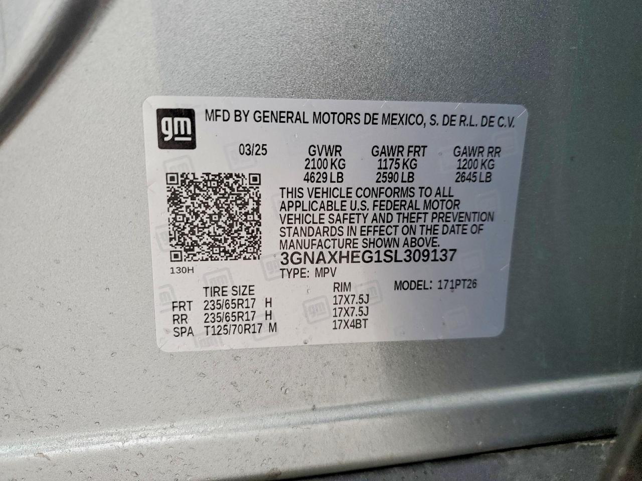 2025 CHEVROLET EQUINOX