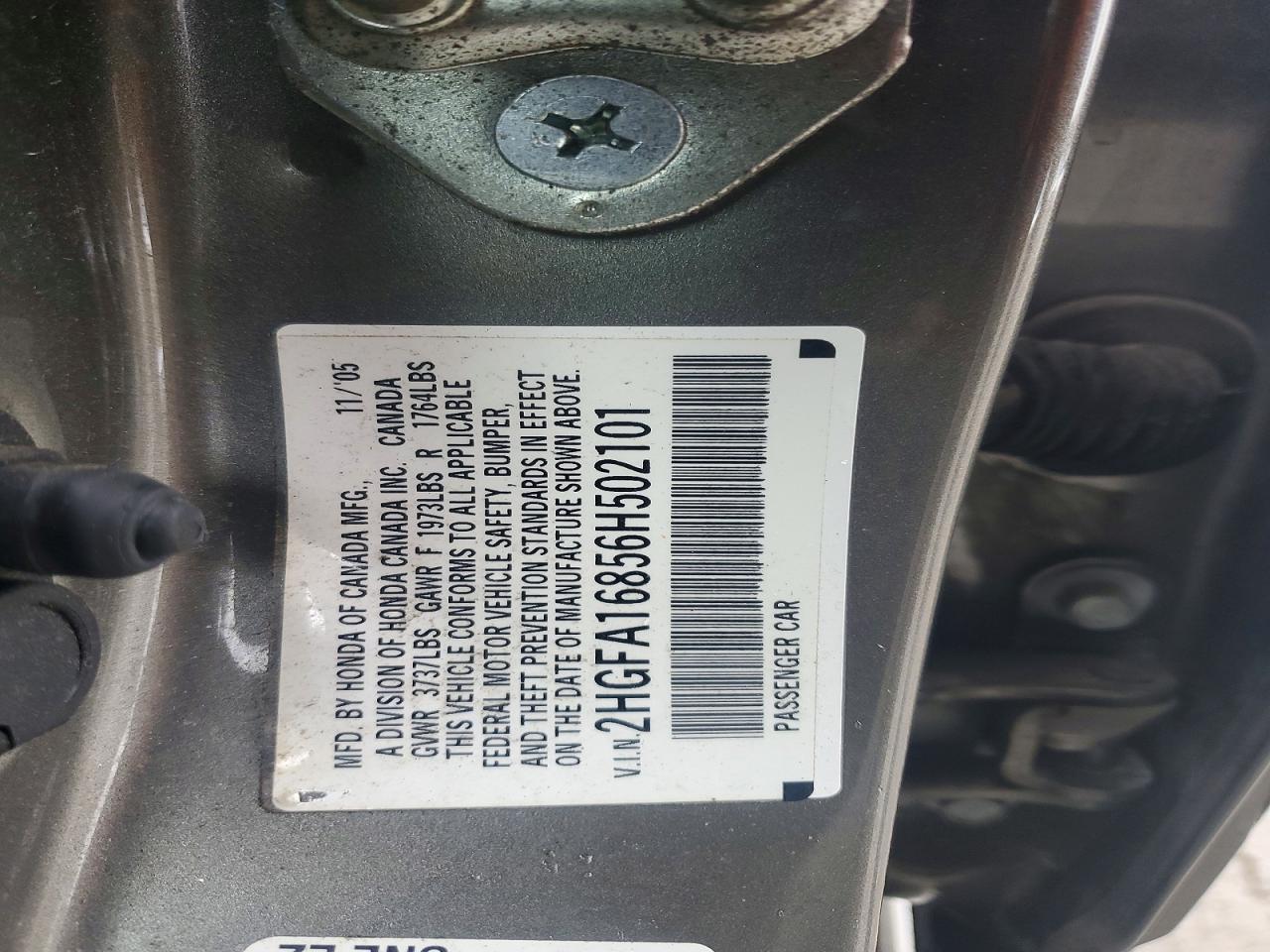 2006 HONDA CIVIC