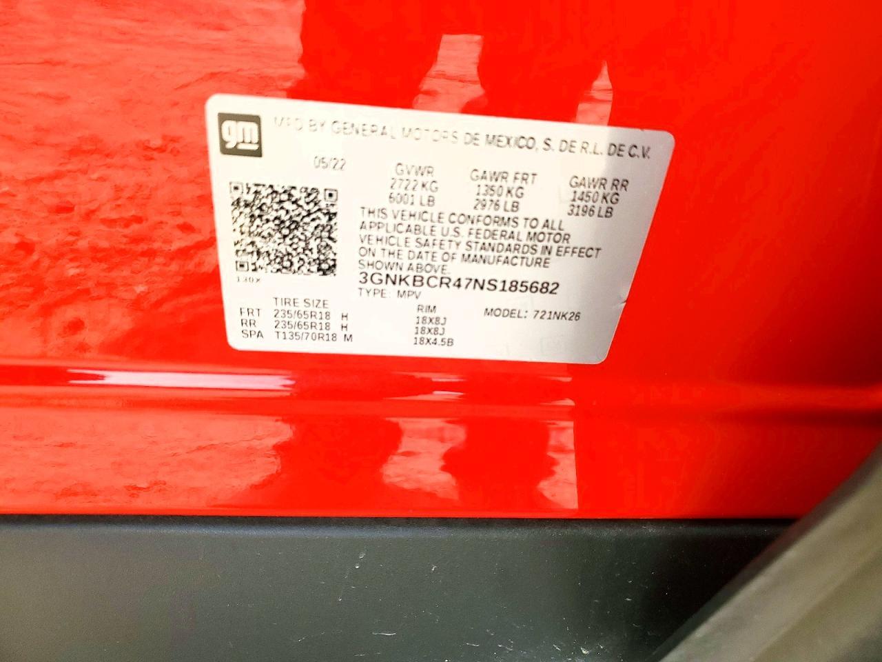 2022 CHEVROLET BLAZER