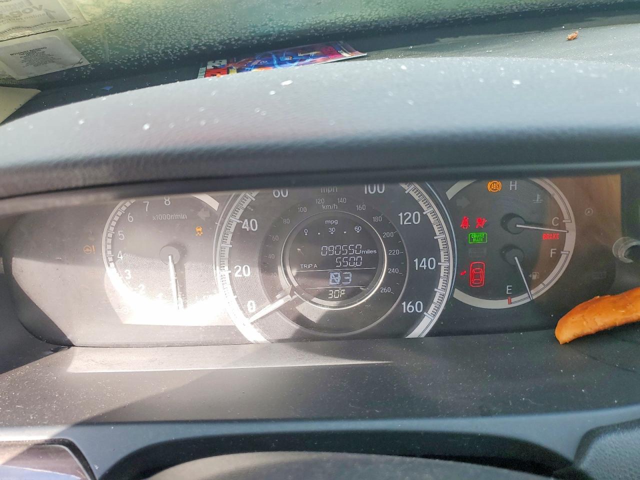 2016 HONDA ACCORD