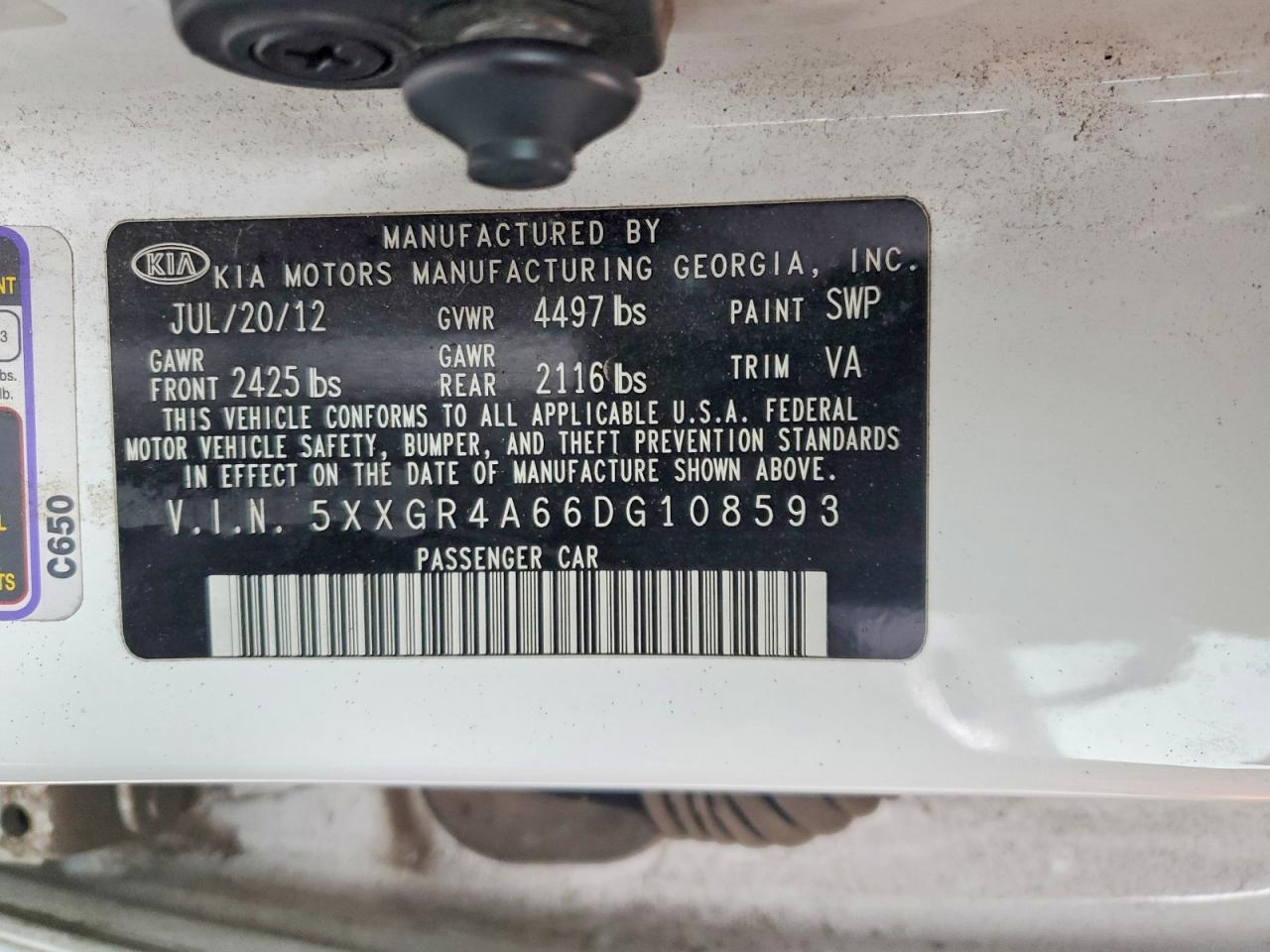 2013 KIA OPTIMA