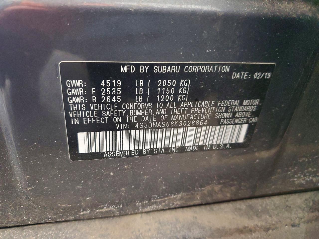 2019 SUBARU Legacy