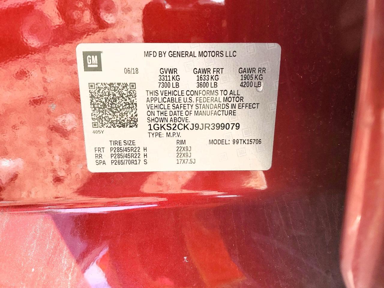 2018 GMC Yukon