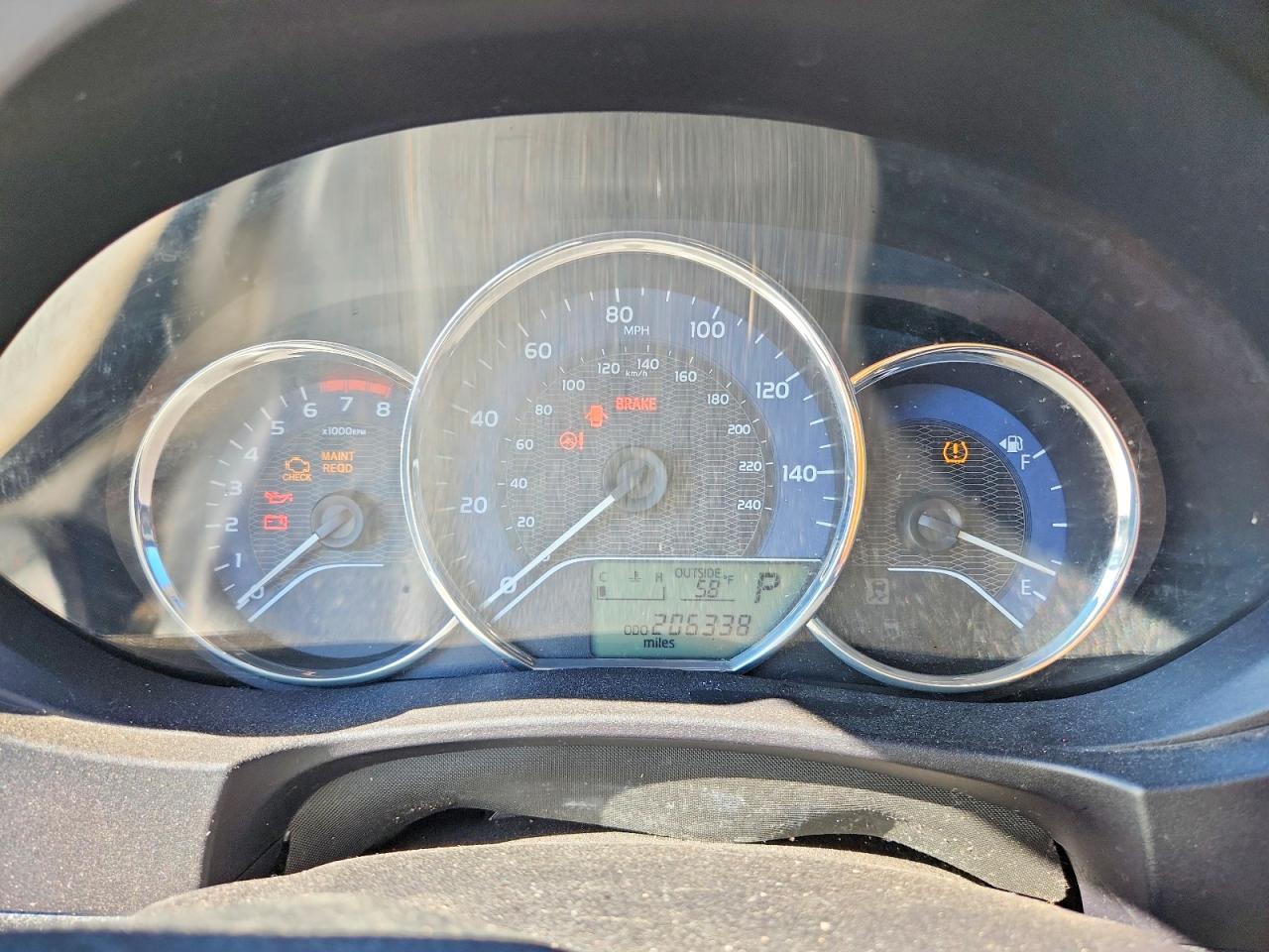2015 TOYOTA COROLLA
