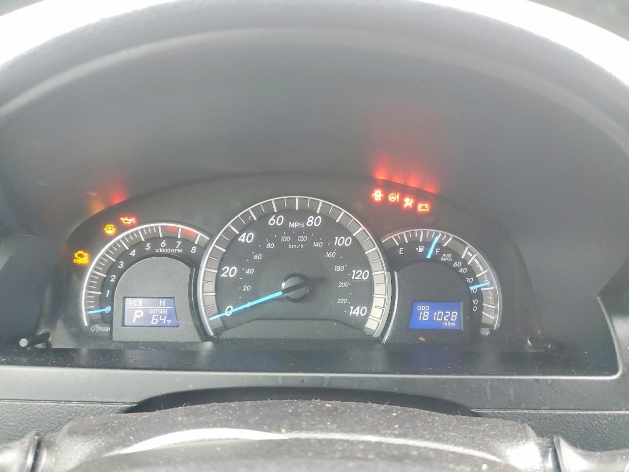 2014 TOYOTA CAMRY