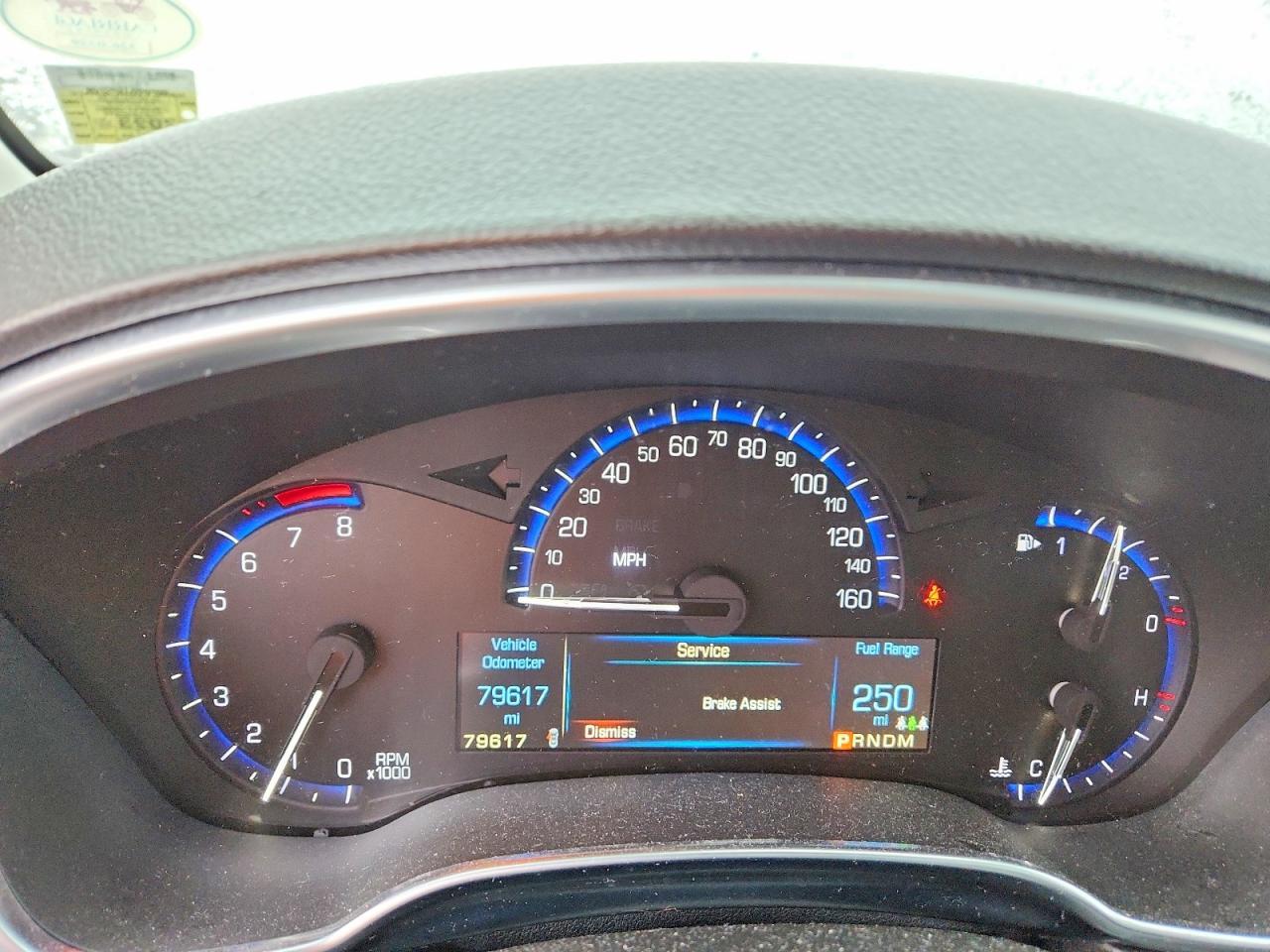 2015 CADILLAC SRX