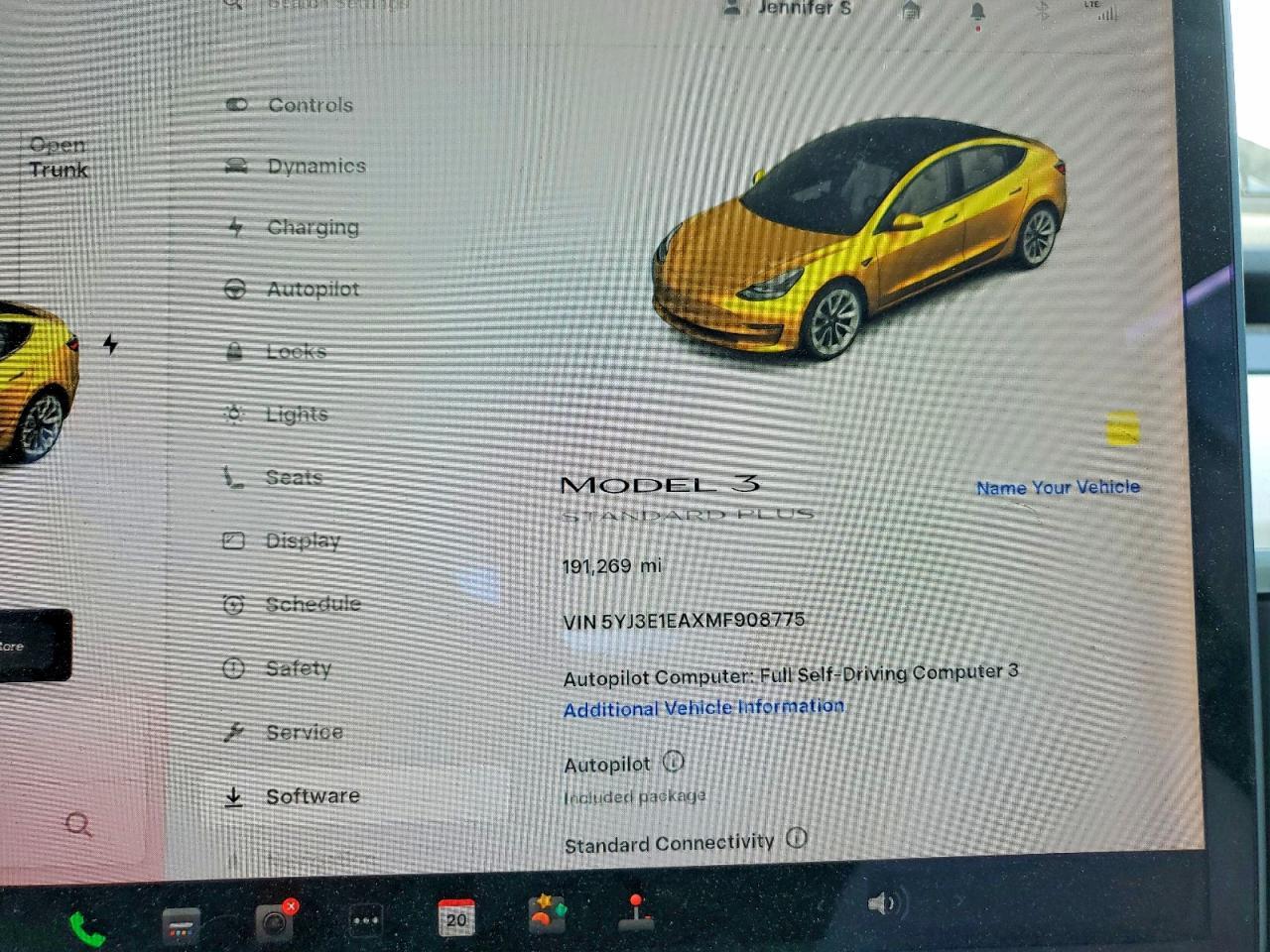 2021 TESLA MODEL 3