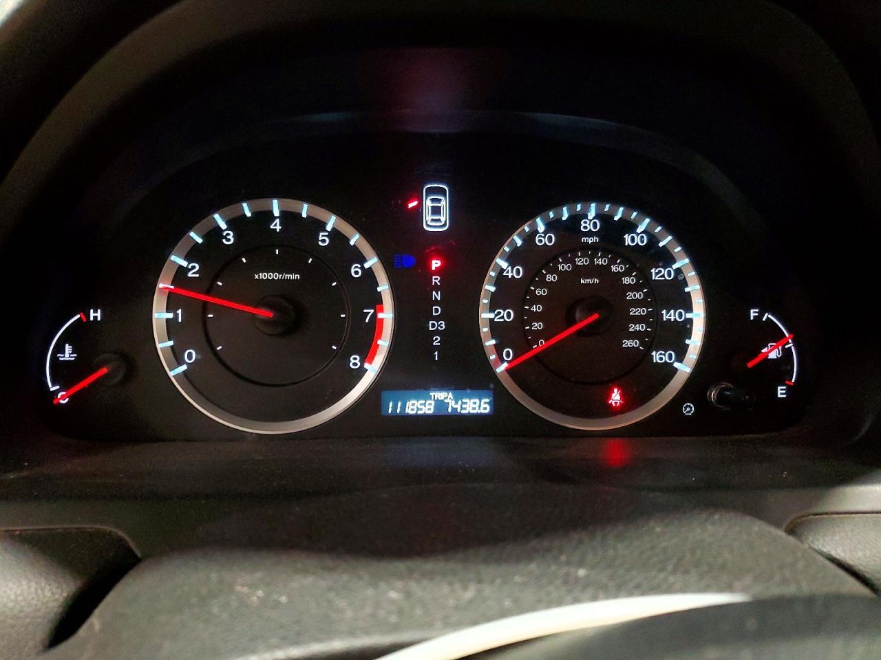 2012 HONDA ACCORD