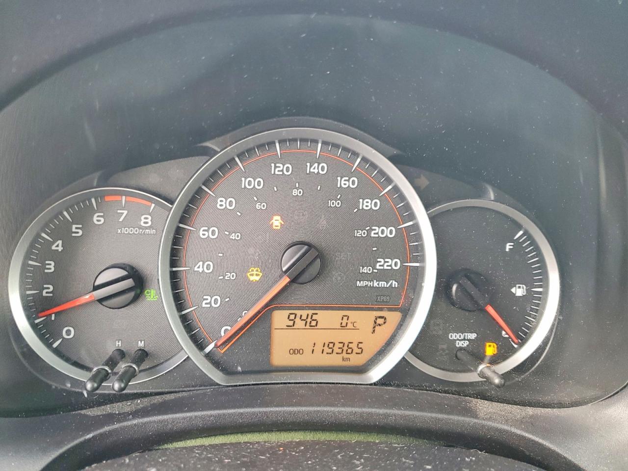 2012 TOYOTA YARIS