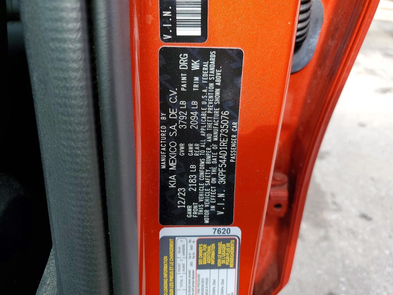 2024 KIA FORTE