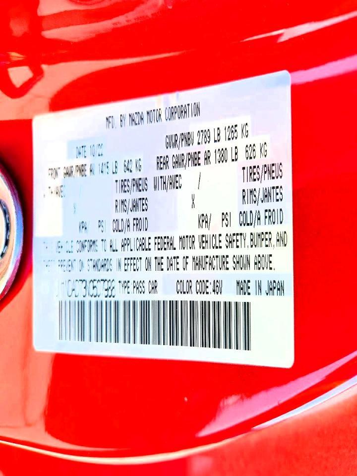 2022 MAZDA MX-5 Miata