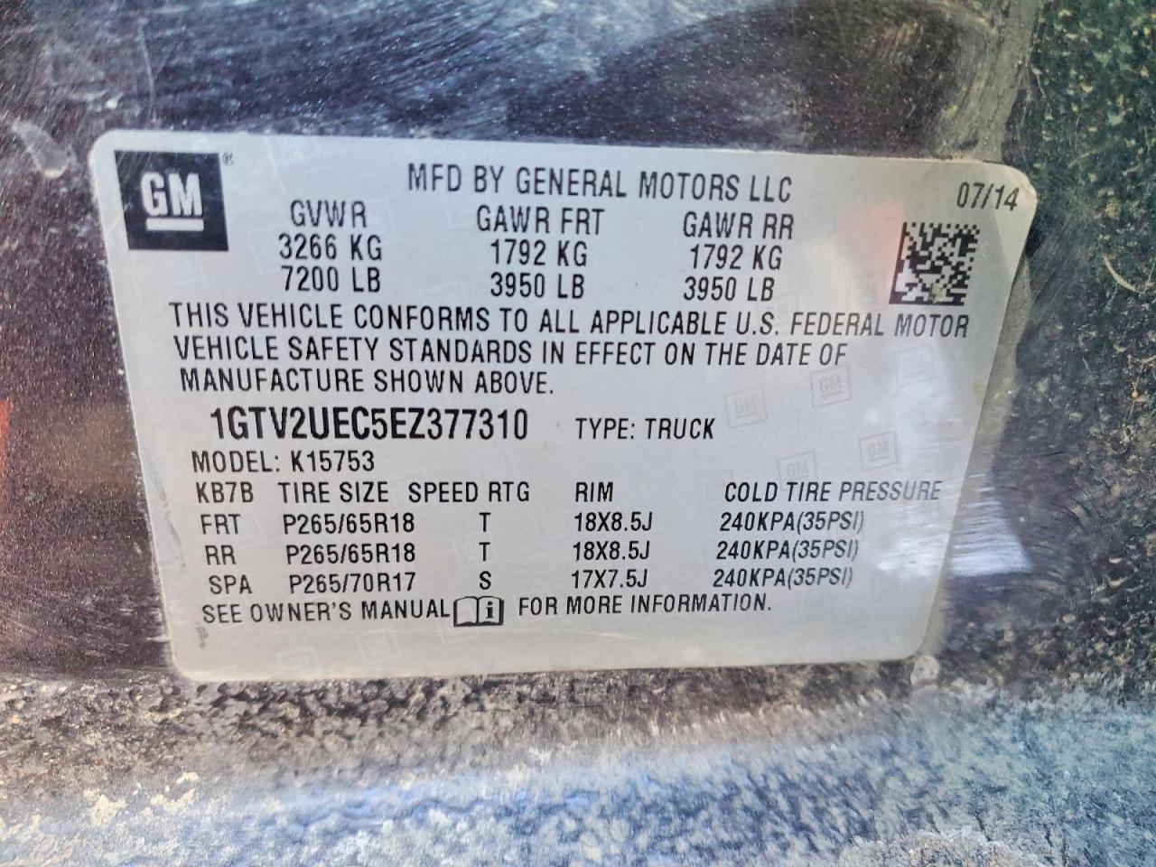 2014 GMC Sierra