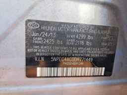 2013 HYUNDAI SONATA