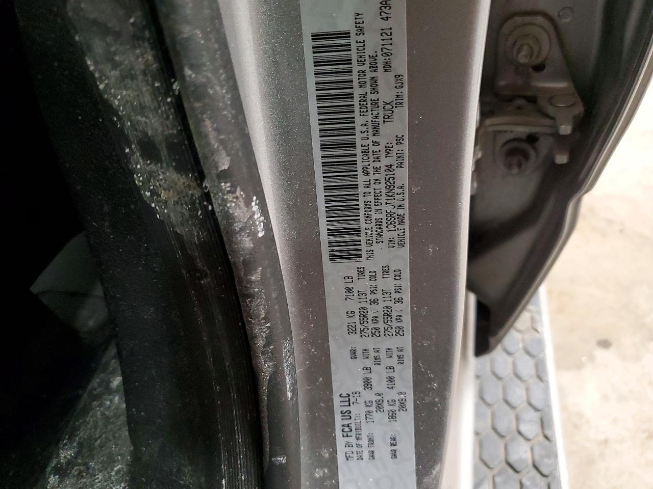 2019 RAM 1500