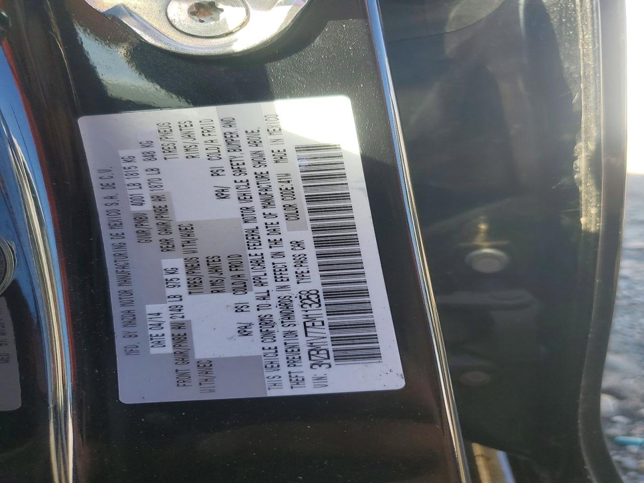 2014 MAZDA 3