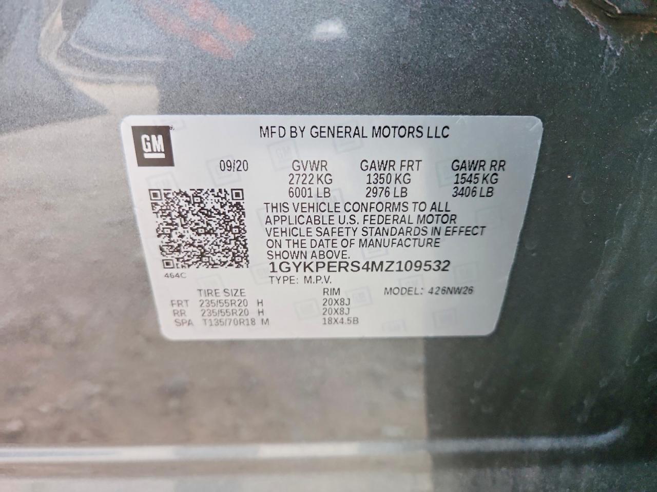 2021 CADILLAC XT6