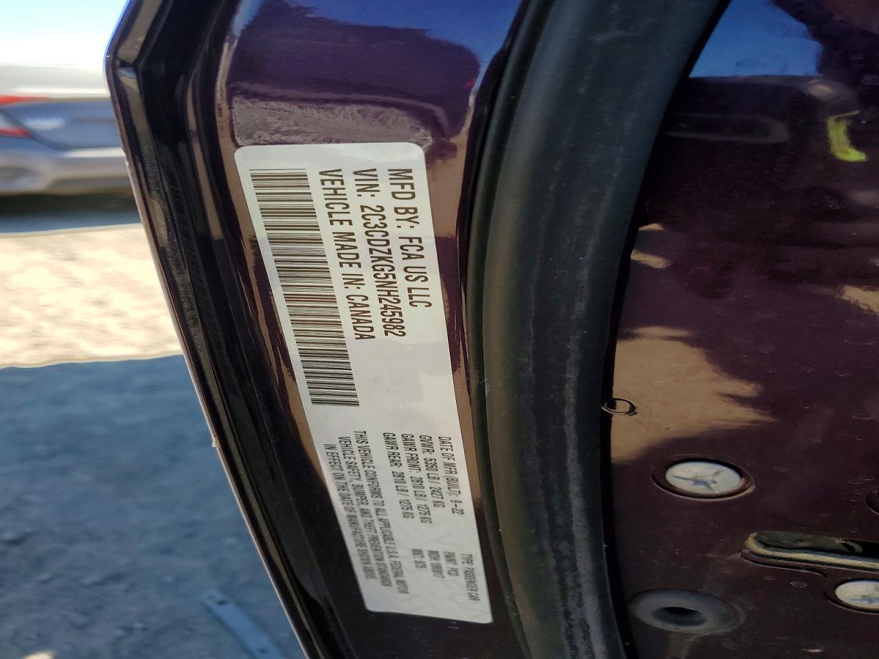 2022 DODGE Challenger