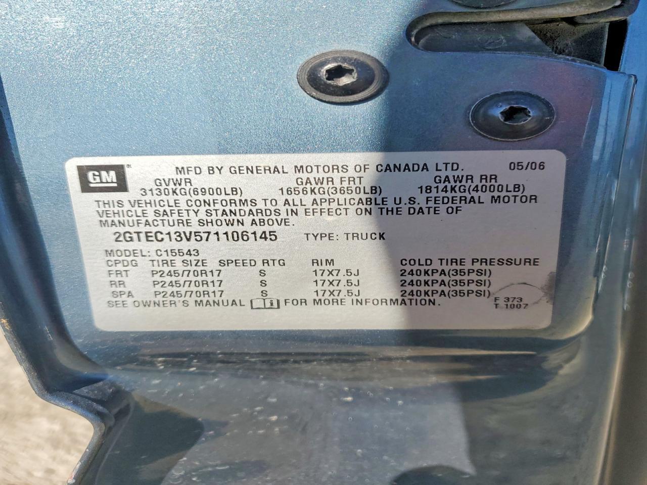 2007 GMC Sierra