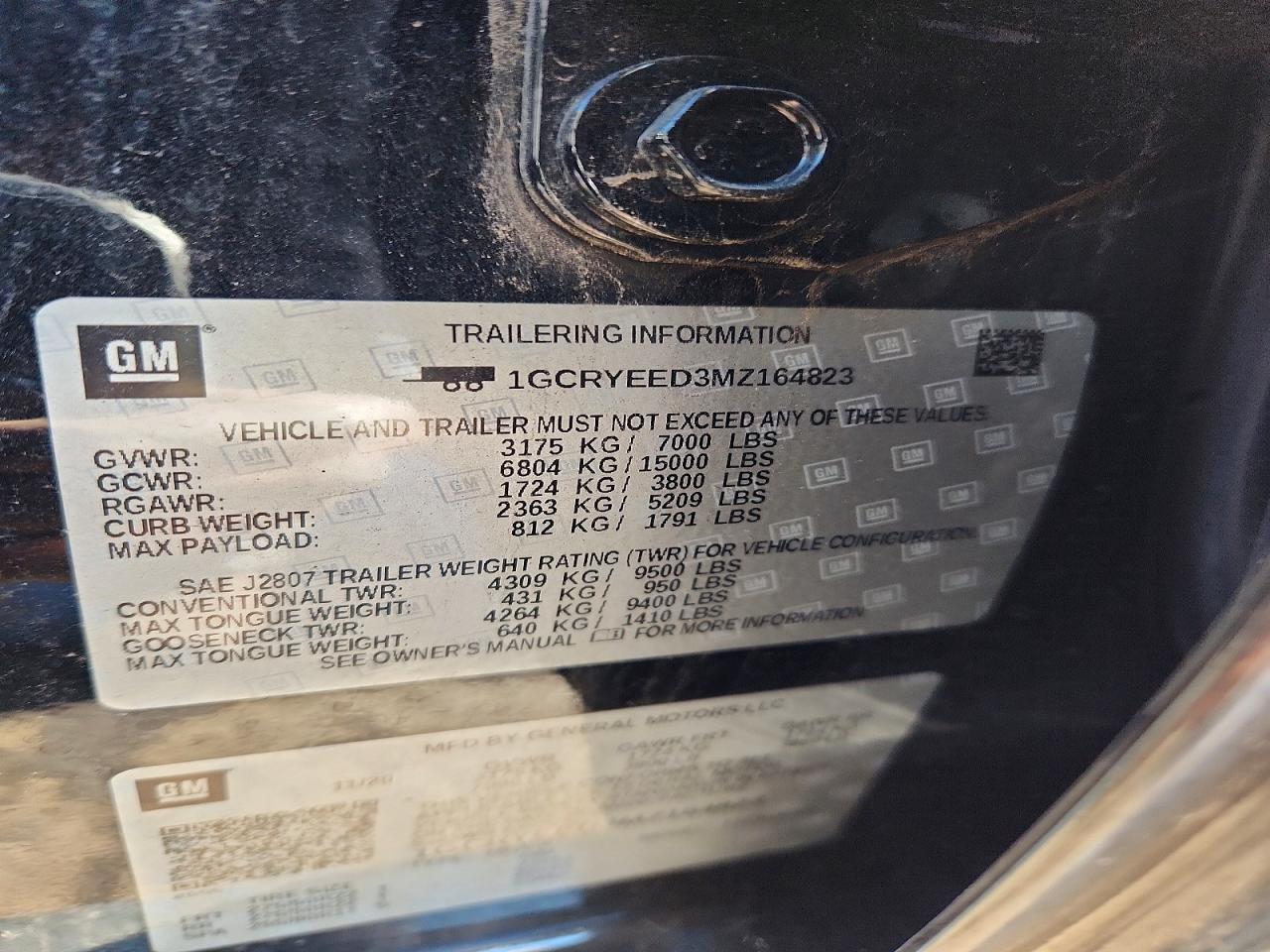 2021 CHEVROLET Silverado