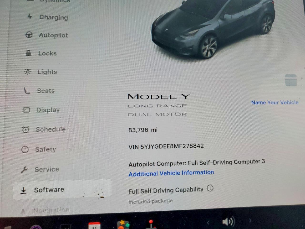 2021 TESLA MODEL Y