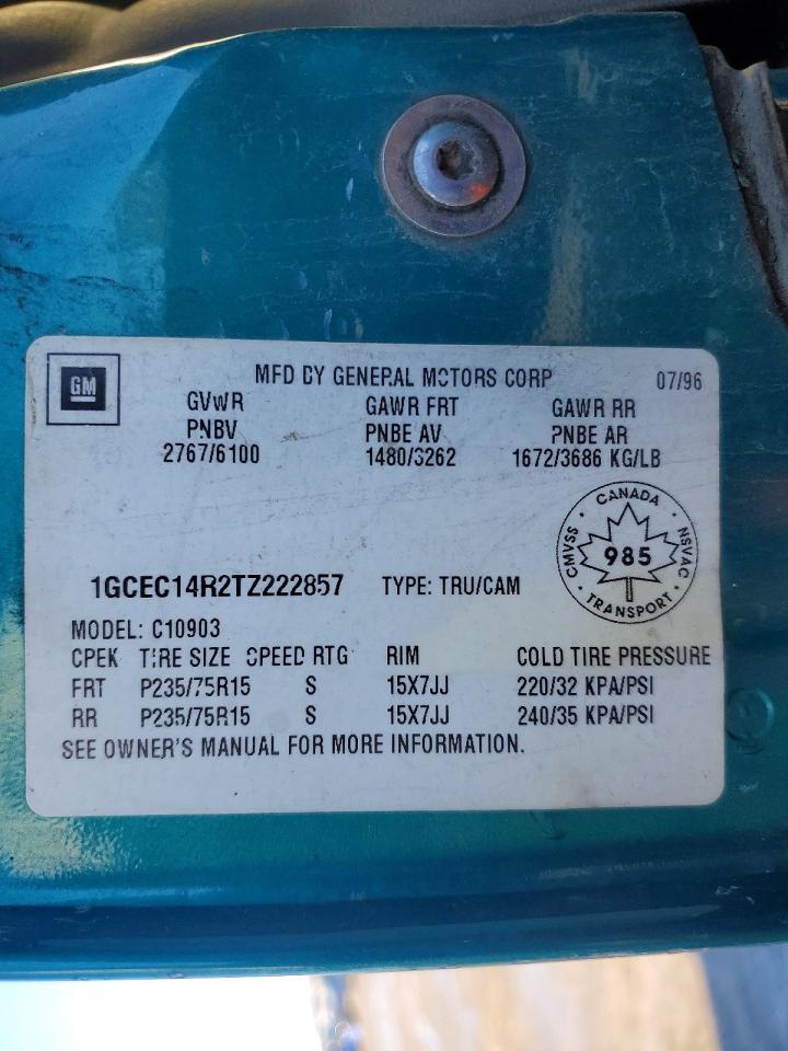 1996 CHEVROLET Gmt