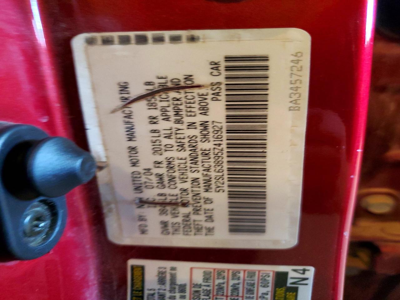 2005 PONTIAC VIBE