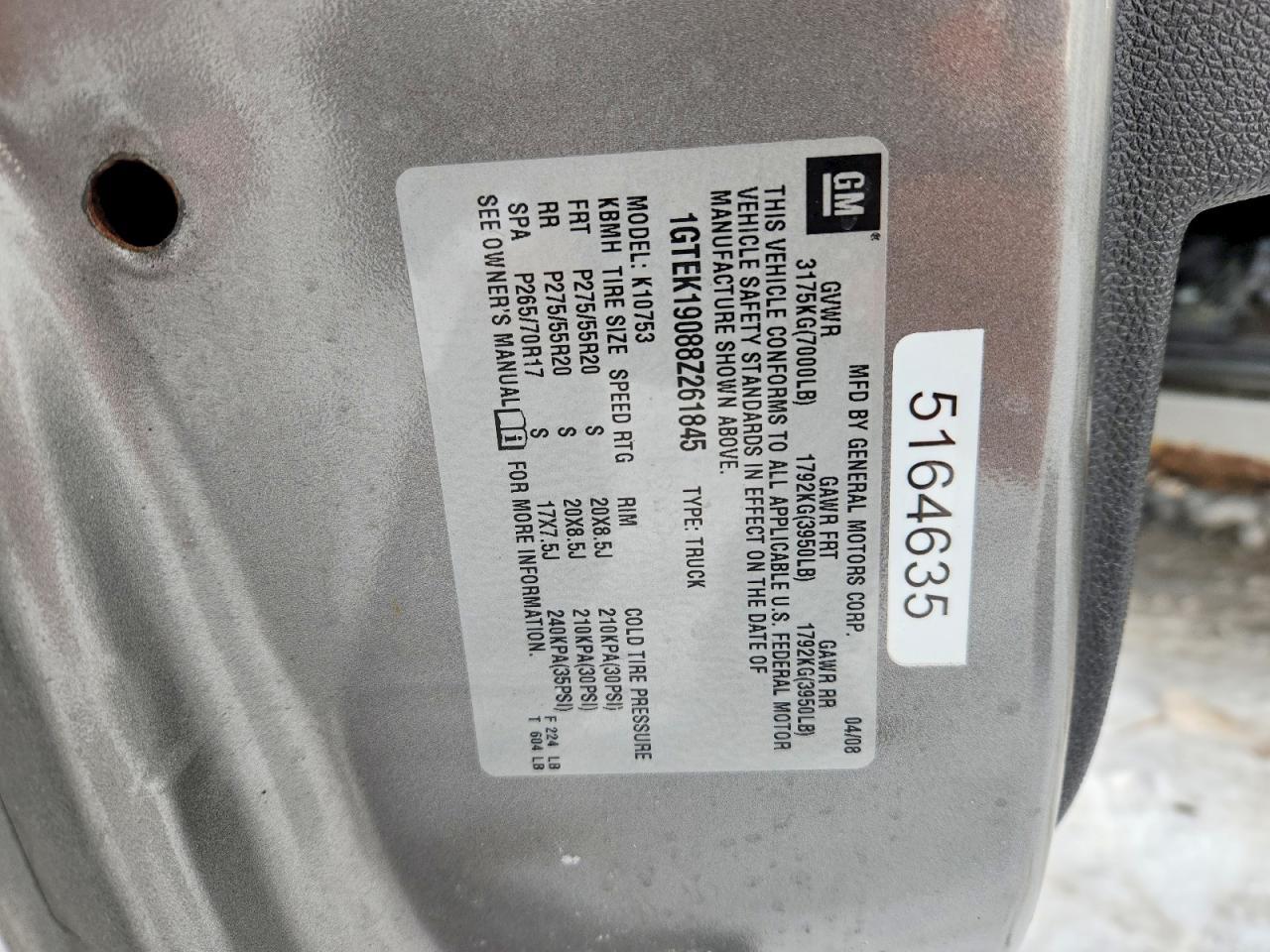 2008 GMC Sierra