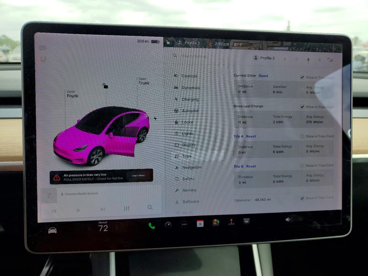 2020 TESLA MODEL Y
