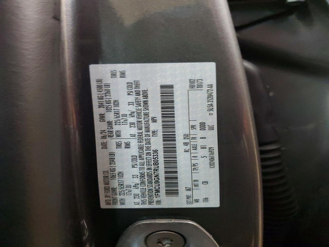 2024 FORD ESCAPE