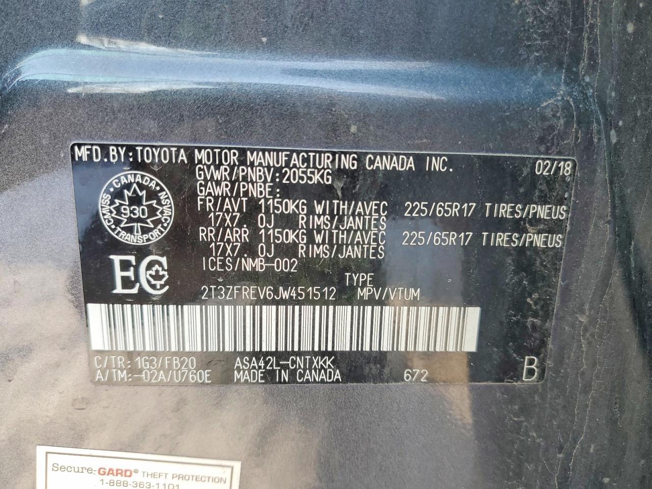 2018 TOYOTA RAV4