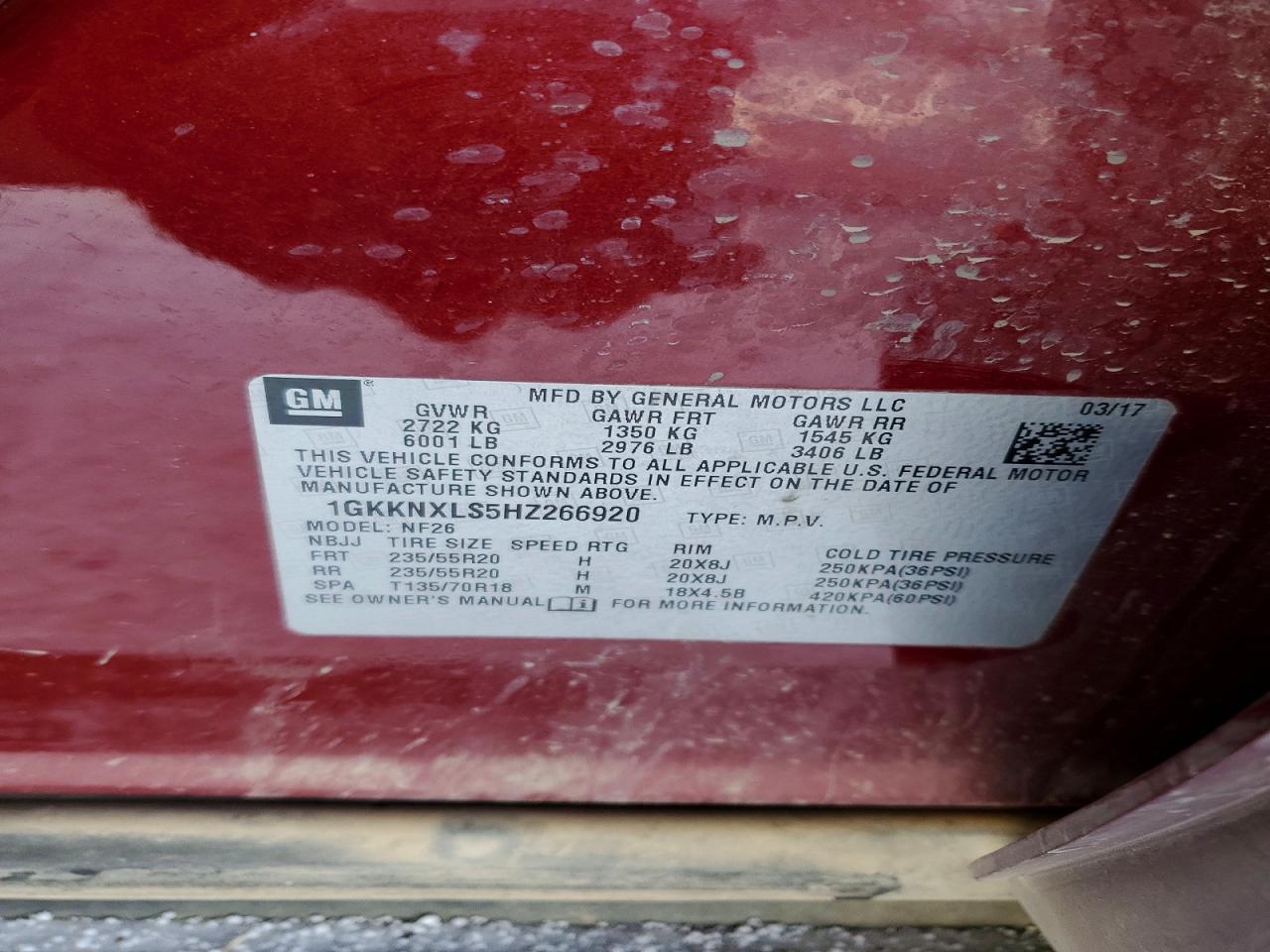 2017 GMC ACADIA