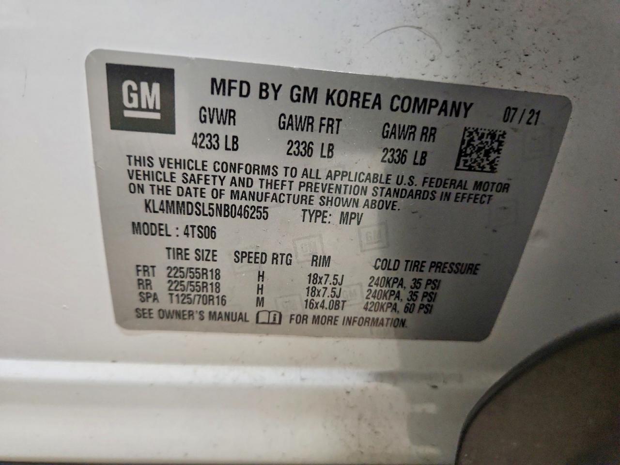 2022 BUICK Encore GX