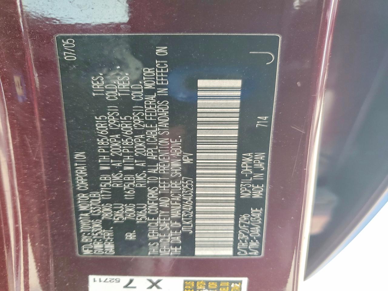 2006 SCION xB