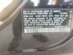 2012 VOLKSWAGEN Passat