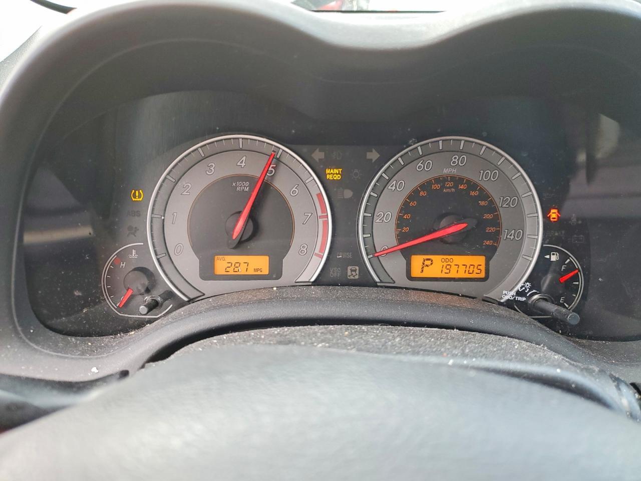 2010 TOYOTA COROLLA