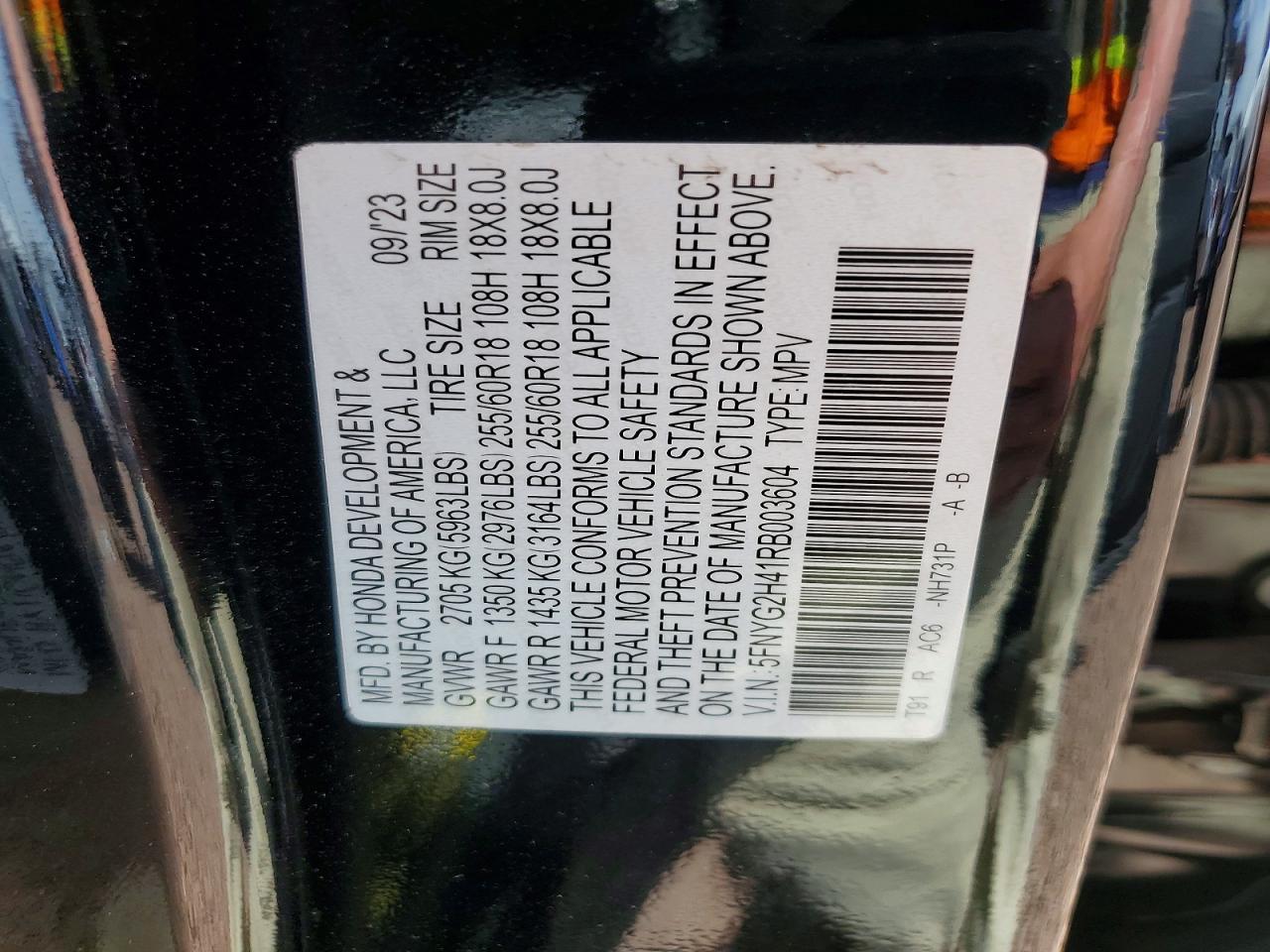 2024 HONDA PILOT