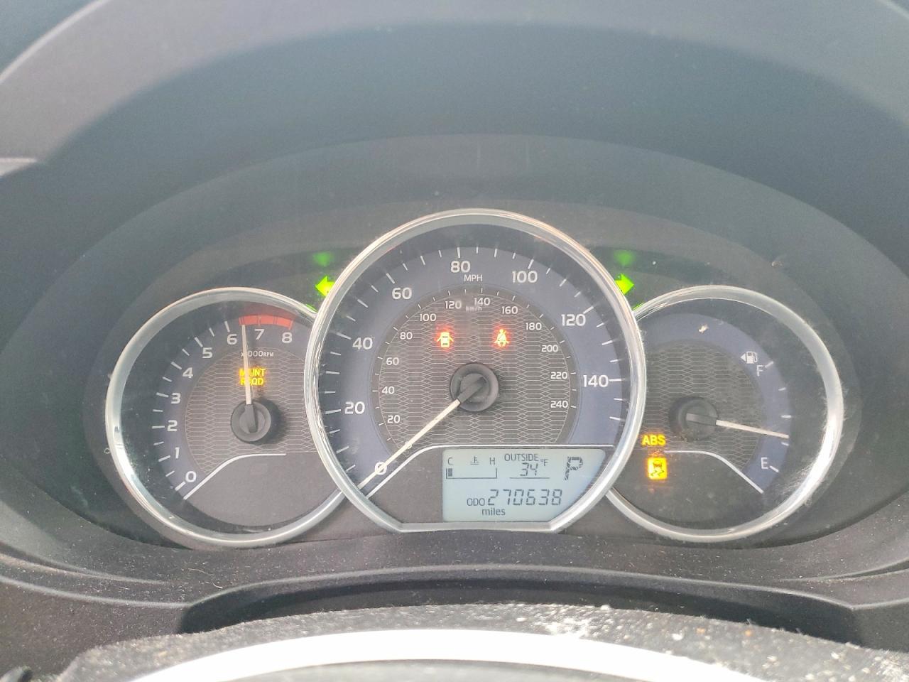 2015 TOYOTA COROLLA