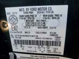 2012 FORD F-150